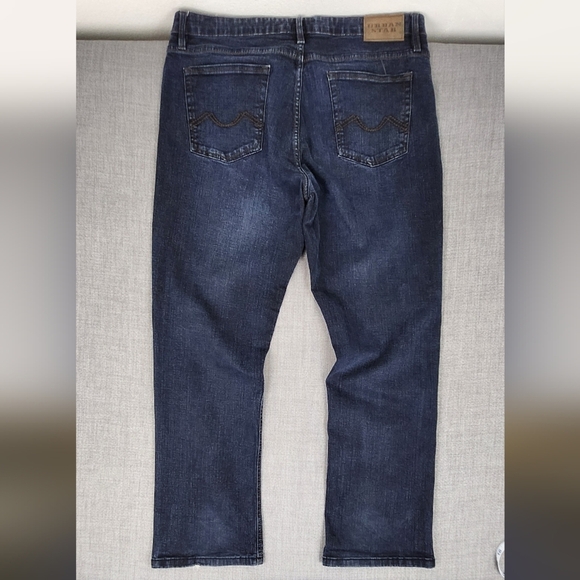 Urban Star Dark Wash Cotton Blend Denim Jeans. size 38 × 32. - Picture 4 of 5